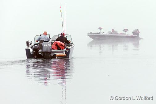 Foggy Sunday Morning Fishers_24389.jpg - Photographed along the Rideau Canal Waterway at Portland, Ontario, Canada.